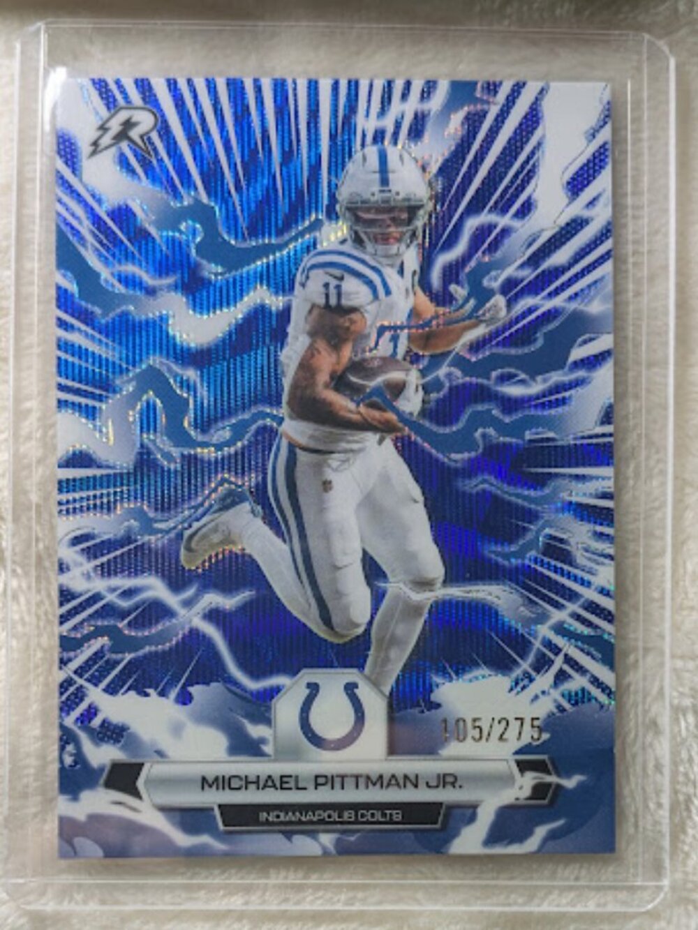 2026 Topps Blue Refractor MICHAEL PITTMAN JR. #42 105/275